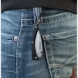Schrade Pocket Protector Framelock Blk knives SCH222BKCP