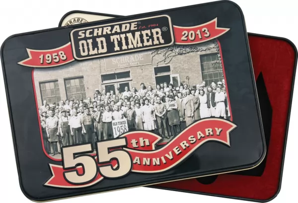 Schrade Old Timer 55th Anniversary Tin knives SCH55TIN
