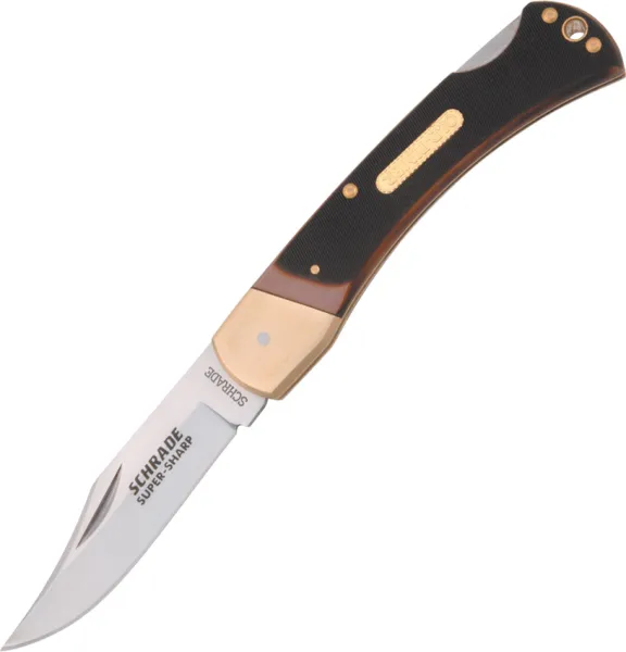 Schrade Old Timer Golden Bear SCH6OT Sheath & Clip