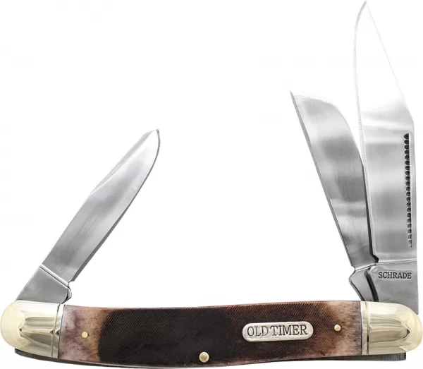 Schrade Lumberjack Stockman knives SCH858OTB