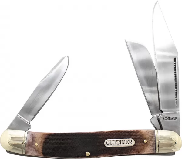 Schrade Lumberjack Stockman knives SCH858OTBCP