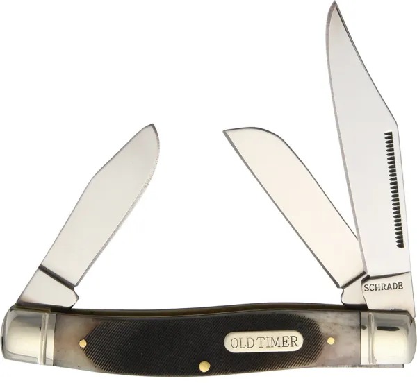 Schrade Old Timer Stockman knives SCH8OTB