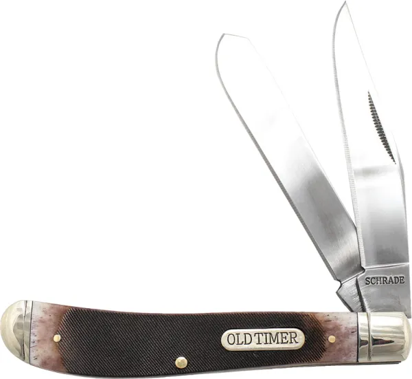 Schrade Gunstock Trapper knives SCH94OTB