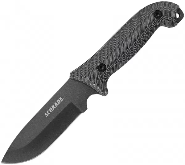 Schrade Frontier Black Micarta knives SCHF51M
