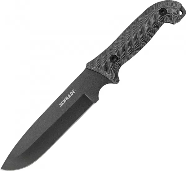 Schrade Frontier Black Micarta knives SCHF52M
