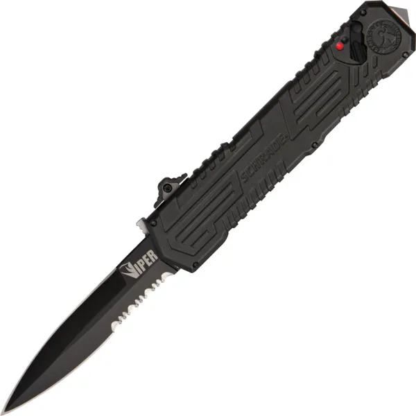 Schrade Viper Out the Front A-O knives SCHOTF3BS