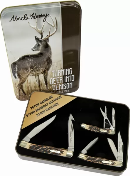 Schrade Uncle Henry Gift Set knives SCHP1105612