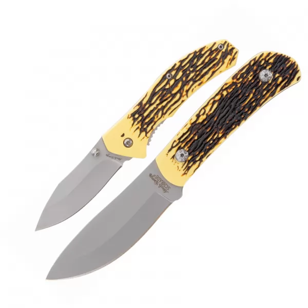 Schrade Uncle Henry Fixed-Folder Combo knives SCHP1130009