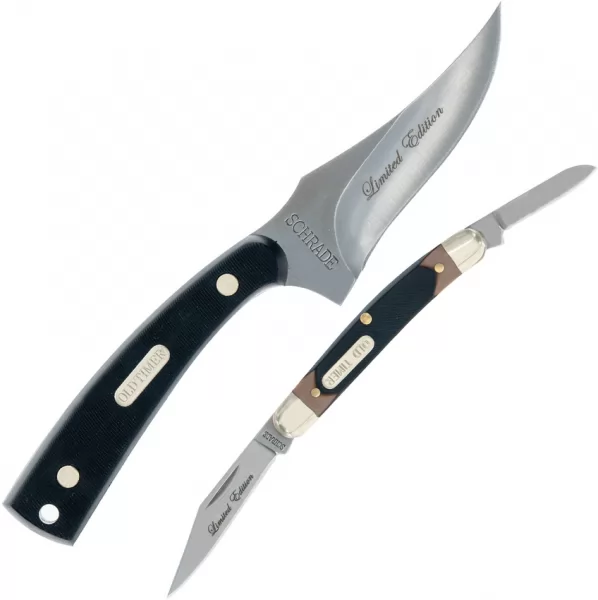 Schrade OT Sharpfinger-Minuteman Combo knives SCHP1130039
