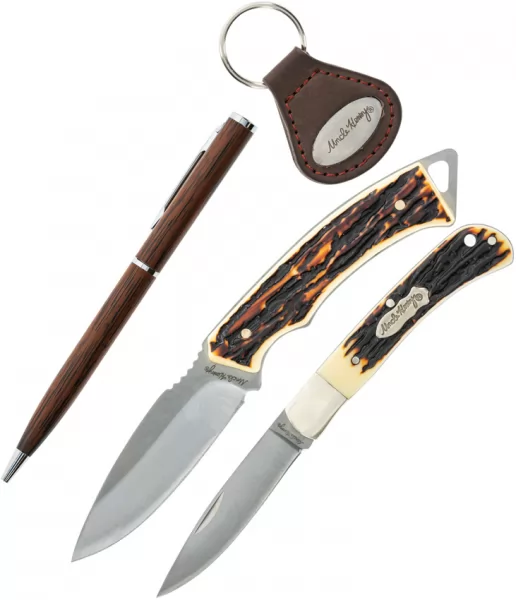 Schrade Fixed-Folder Set w- Pen knives SCHP1157956