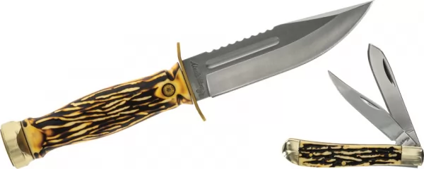Schrade Skinner-Folder Combo knives SCHP1157957