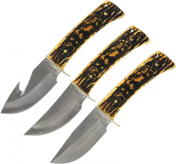 Schrade Elk Fixed Blade Set knives SCHP1157965