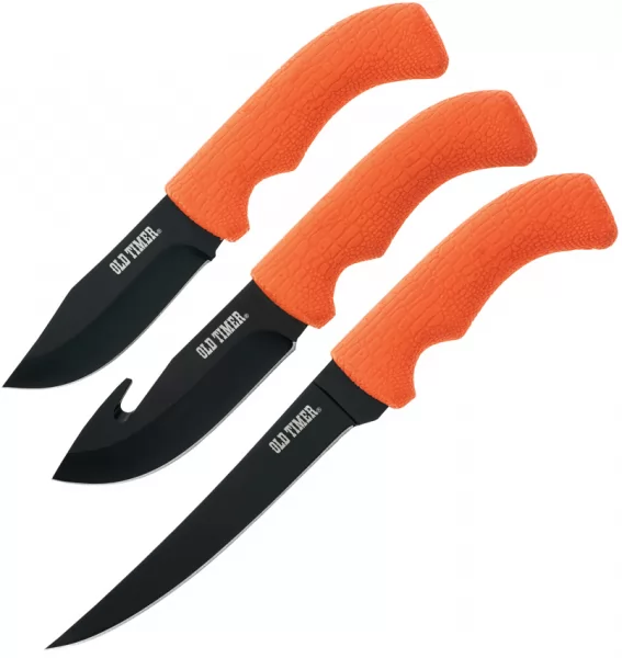 Schrade Hunting Set Orange knives SCHP1158659