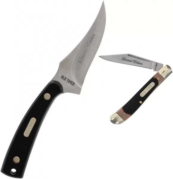 Schrade OT Sharpfinger & Folder Combo knives SCHP1188052