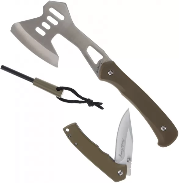 Schrade Uncle Henry Axe-Folder Combo knives SCHP1200436