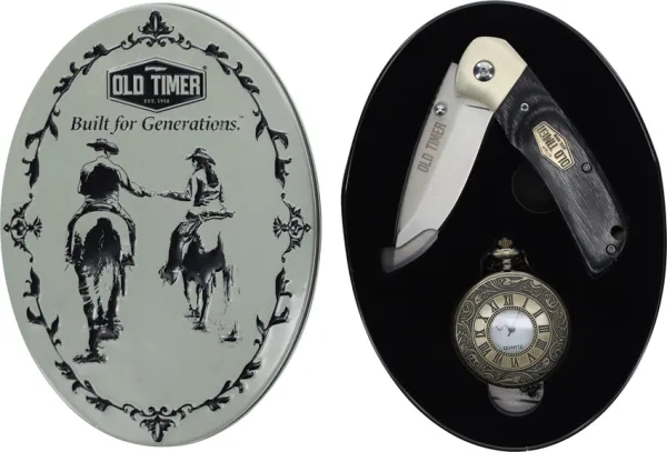 Schrade Ot Knife-Pocket Watch Combo knives SCHP1227062