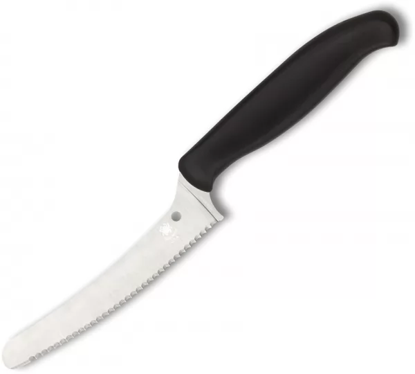Spyderco Z-Cut Kitchen Knife Black knives SCK13SBK