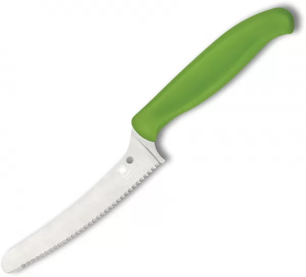 Spyderco Z-Cut Kitchen Knife Green knives SCK13SGN