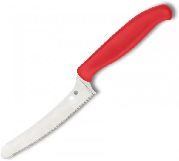 Spyderco Z-Cut Kitchen Knife Red knives SCK13SRD