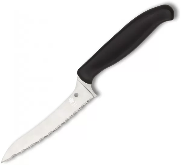 Spyderco Z-Cut Kitchen Knife Black knives SCK14SBK