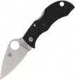 Spyderco Manbug Black Lightweight Leaf - SCMBKLFP