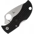Spyderco Manbug Black Lightweight Leaf knives SCMBKLFP