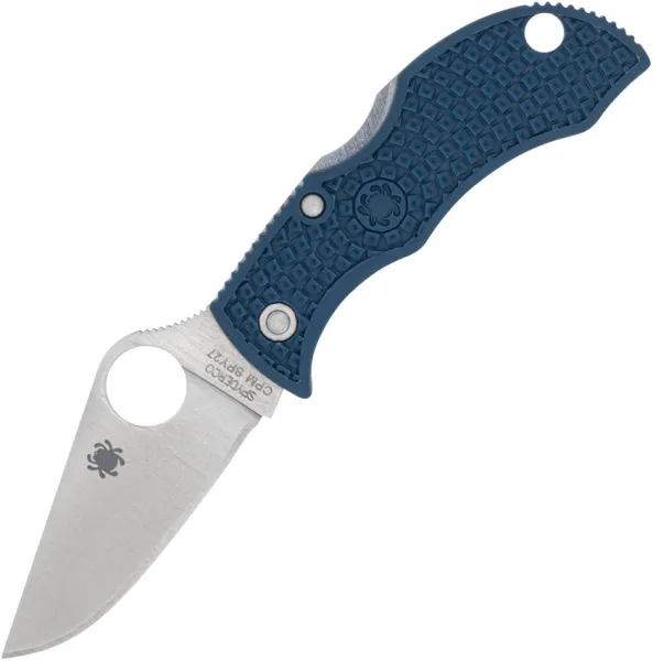Spyderco Manbug Cobalt Blue CPM SPY27 knives SCMPCBL