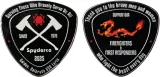 Spyderco Fire Dragon Coin 2025 - SCOINFD2025