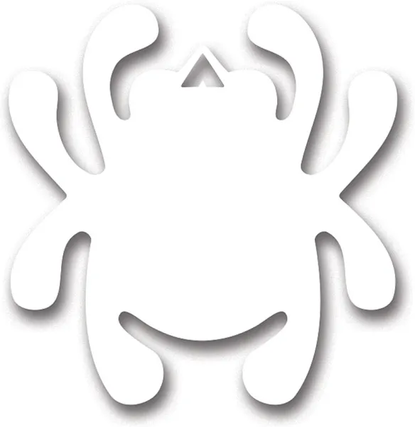 Spyderco Mirror Decal Bug knives STK1