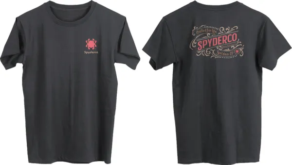 Spyderco Western T-Shirt XL knives SCTS02CHXL