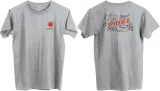 Spyderco Western T-Shirt Lg Gray - SCTS02GYL