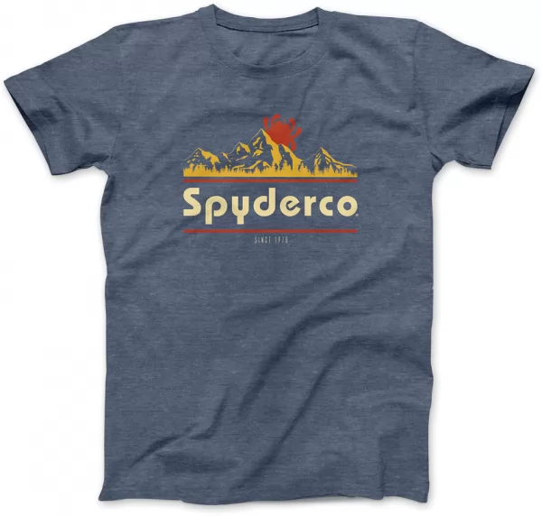 Spyderco Mountain T-Shirt Medium knives SCTSMTNM