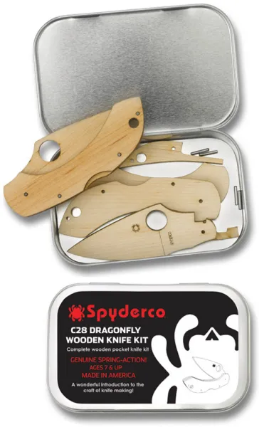 Spyderco Wooden Knife Kit knives WDKIT1