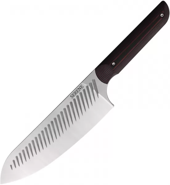 Serene Kitchen Co. Chefs Knife Magna Cut Blk-Red SER001