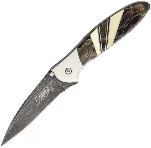 Santa Fe Stoneworks Custom Leek A-O Damascus Noble SF1660DNBB