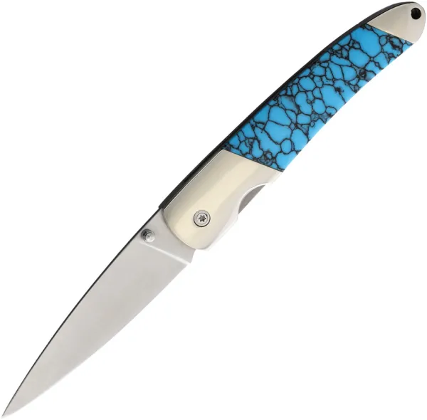 Santa Fe Stoneworks Linerlock Turquoise SF70TUR