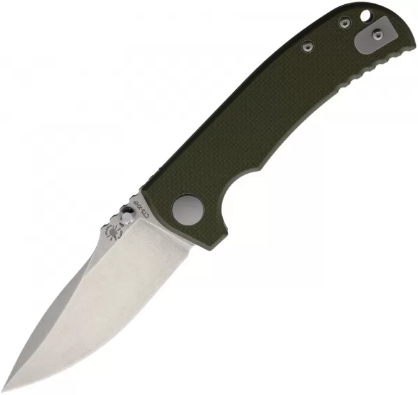 Spartan Blades Astor Linerlock Green G10 SFBL8GR