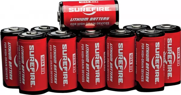 SureFire 123A Battery 12pk SFRSF12BB