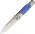 Santa Fe Stoneworks Tesoro Button Lock Blue Brain - SFSW01