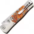 Santa Fe Stoneworks Tesoro Button Lock Ornge Coral SFSW03