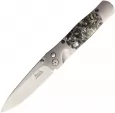 Santa Fe Stoneworks Tesoro Button Lock Obsidian - SFSW04