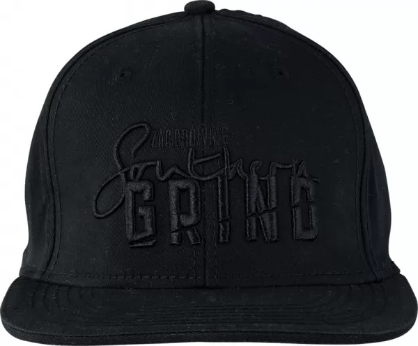 Southern Grind Flat Bill Logo Cap Black SGC2