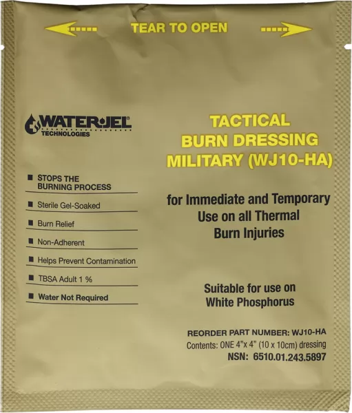 Water Jel Military Burn Dressing SGM10HA