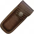 Sheaths Leather Belt Pouch Lizard - SH1184
