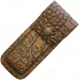 Sheaths Leather Belt Sheath Alligator - SH1191