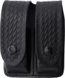 Sheaths Double Magazine Pouch Leather - SH1243