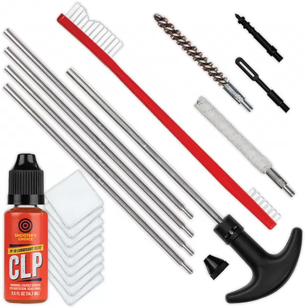 Shooters Choice Rifle Cleaning Kit 22 Cal SHCSRK22
