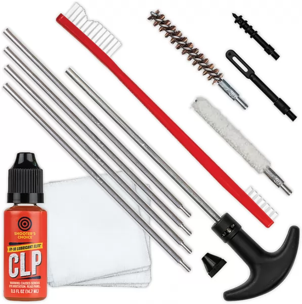 Shooters Choice Rifle Cleaning Kit 30 Cal SHCSRK30