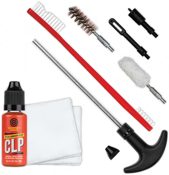 Shooters Choice Rifle Cleaning Kit 45 Cal SHCSRK45