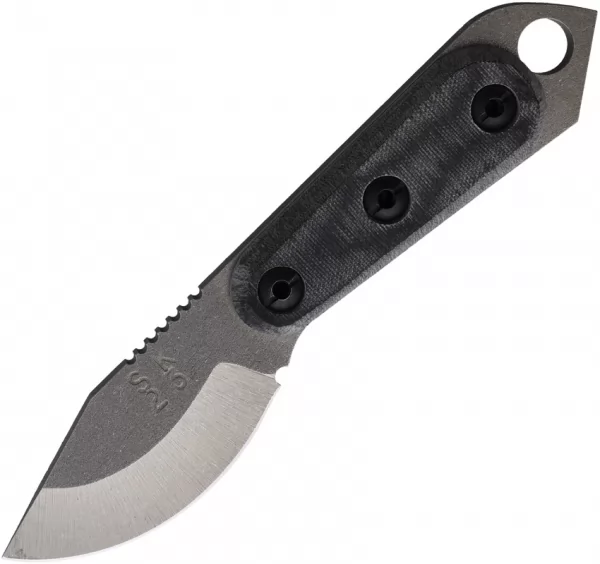 Shed Knives 2023 Skur Fixed Blade Blk Mic SHED010